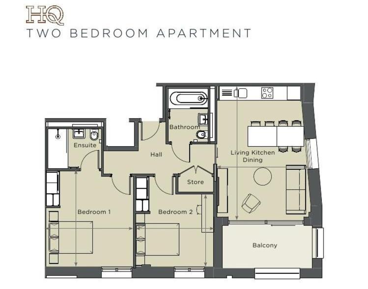 Luxury 2 Bedroom Apartment With Free Parking In The Heart Of York Luaran gambar