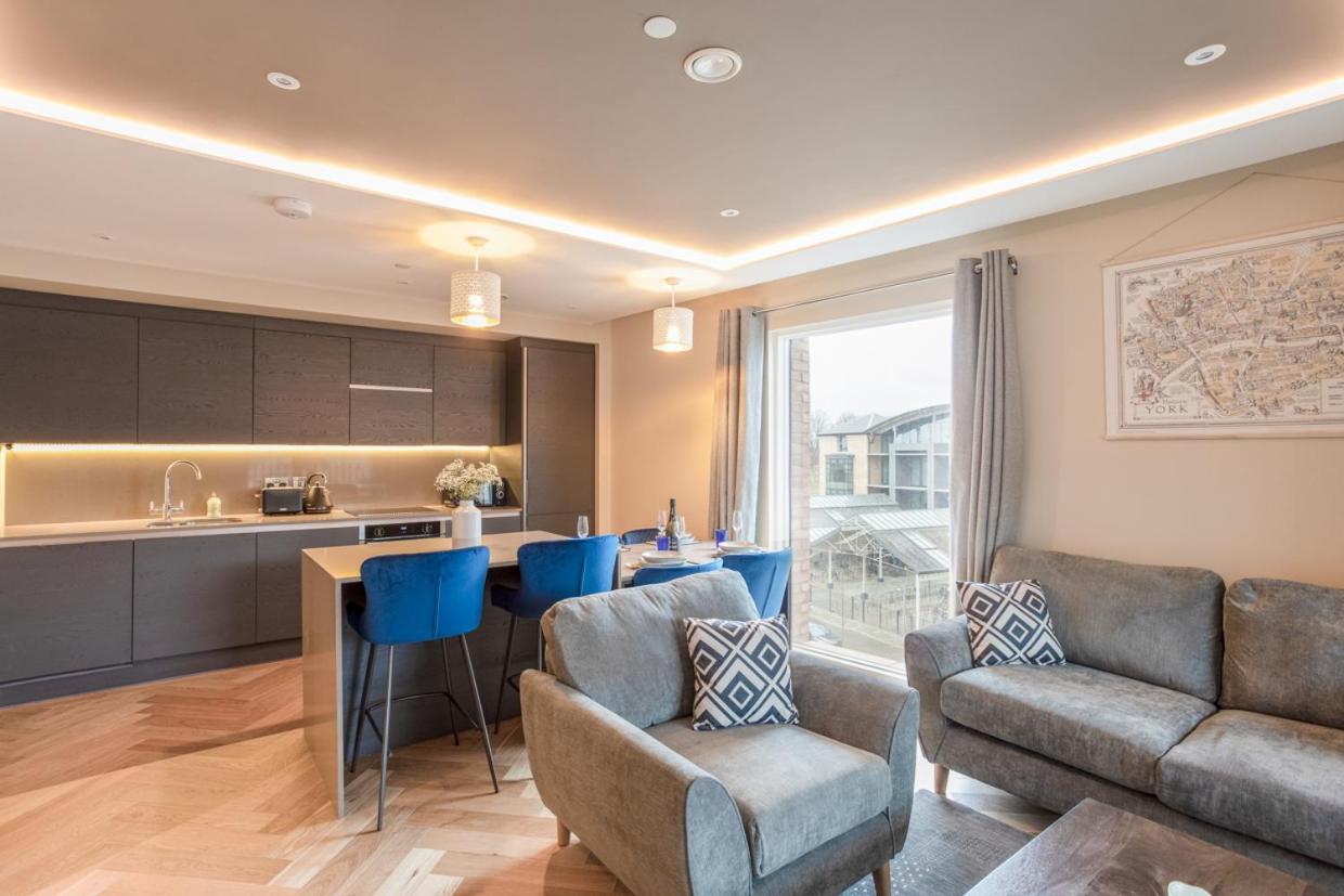 Luxury 2 Bedroom Apartment With Free Parking In The Heart Of York Luaran gambar